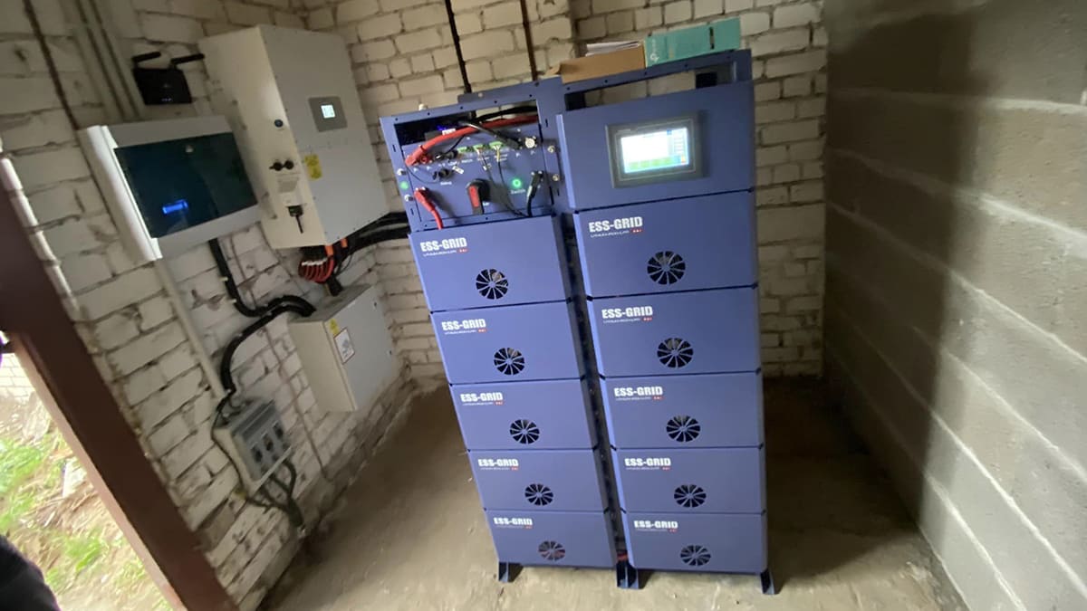 Baterie ESS de 100 kWh