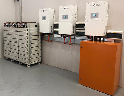 ESS-GRID HV PACK: 210kWh C&I ESS-batteri | Hybrid solsystem