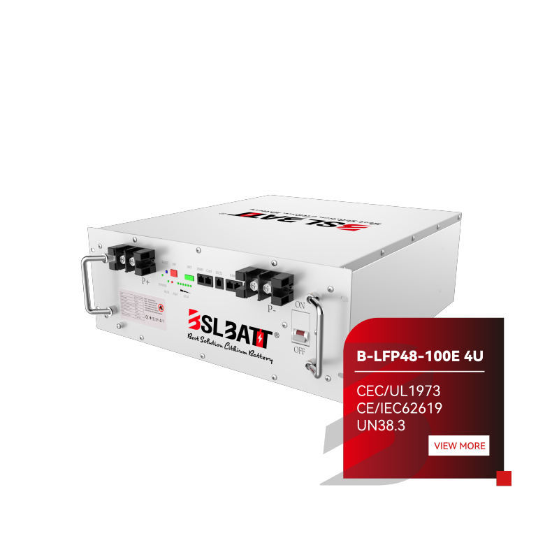 100Ah Lifepo4 48V Battery Pack 5kWh Solè Battery pou Kay