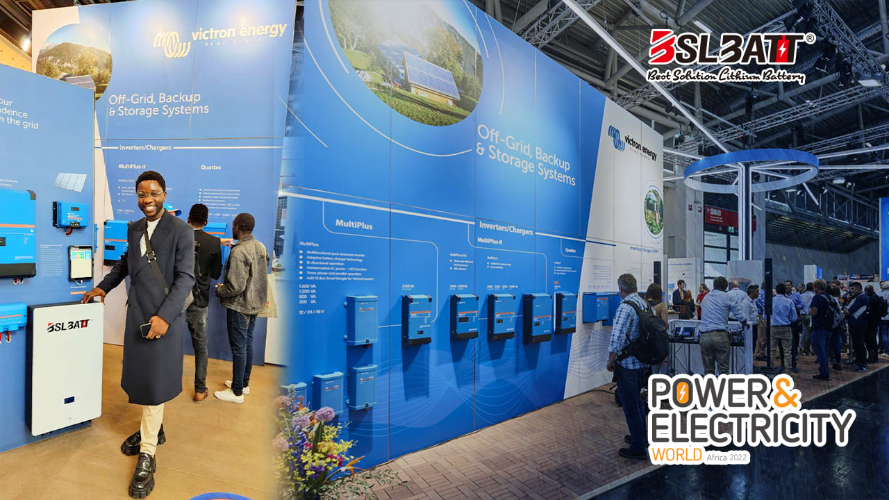 BSLBATT guanya tones de nous clients al Solar Show Africa 2022