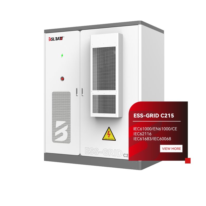 200 kWh / 215 kWh / 225 kWh / 241 kWh C&I ESS batterisystem