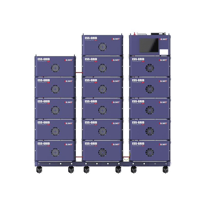 200kWh 665V 304Ah komerciāla un rūpnieciska akumulatoru uzglabāšana