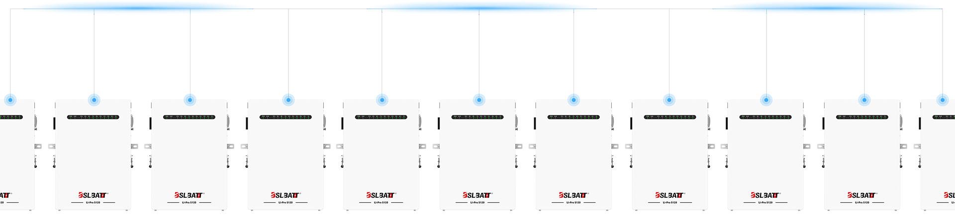 Parallel connection of household batteries