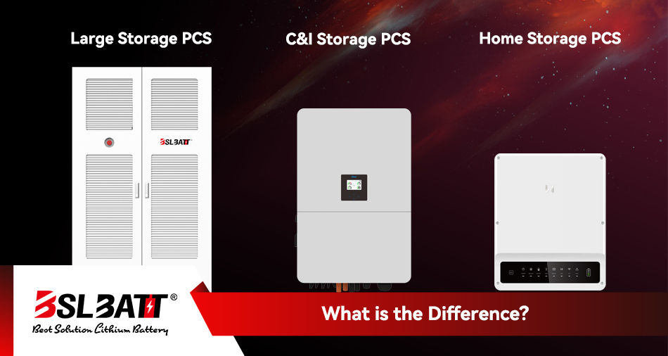 What is the Difference Between PCS for Large, Commercial and Industrial Storage and Household Storage?