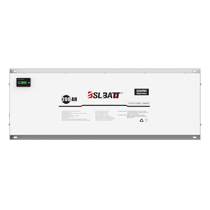 LiFePO4 12V 200AH Lithium RV батерија со длабок циклус